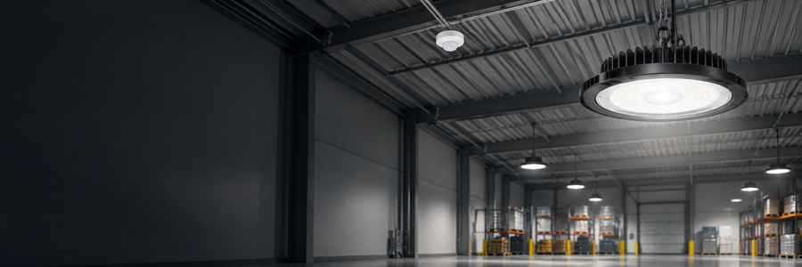 Conceptual sensor lighting application illustration