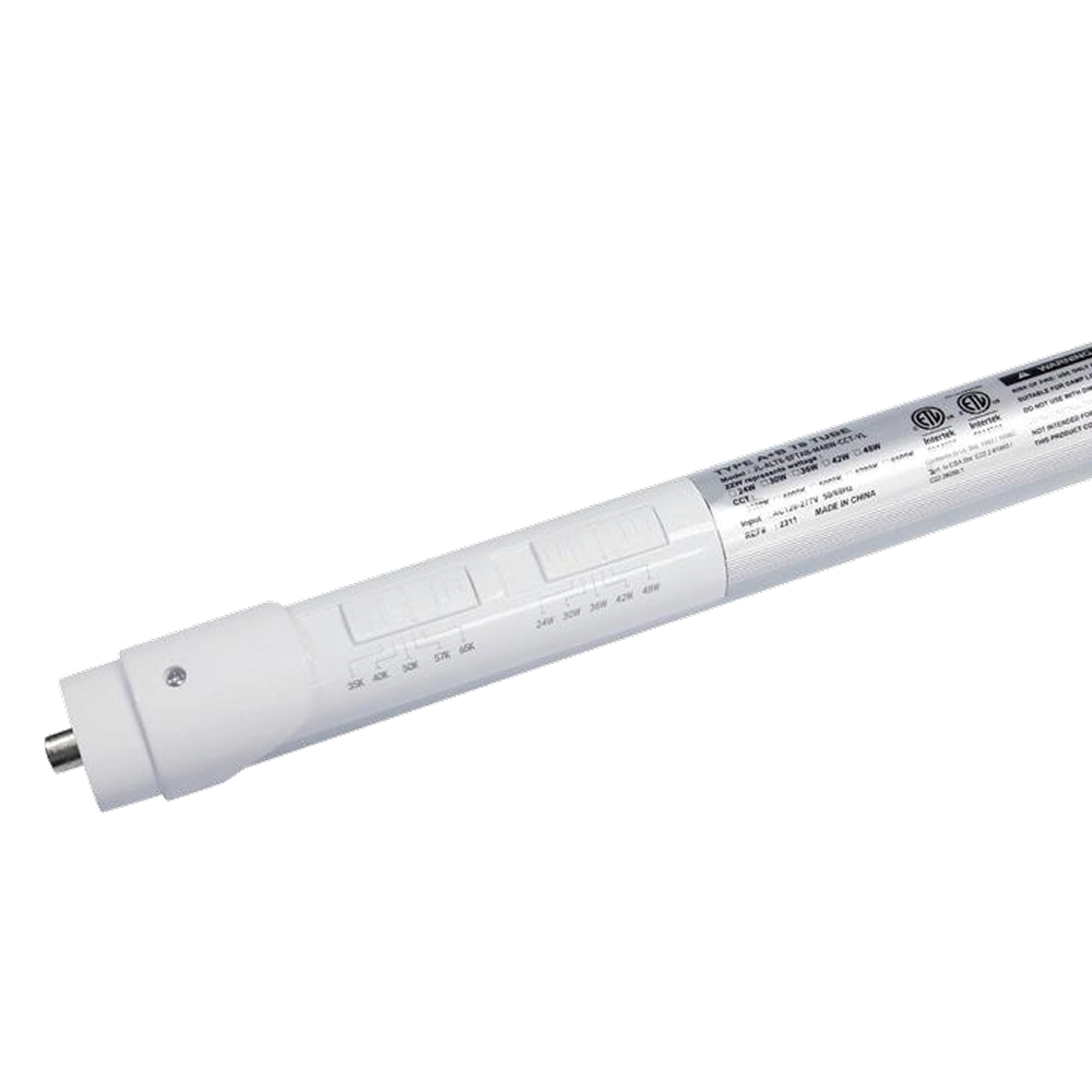 8FT Type A+B LED T8 tube light with 5CCT and selectable wattage