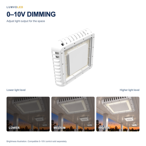200W LED CANOPY — dimming
