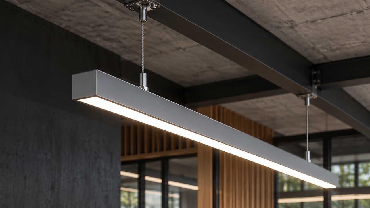 Conceptual mounting lighting application illustration