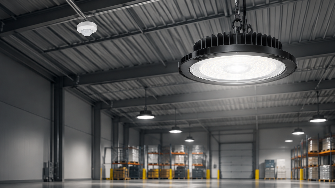 Conceptual sensor lighting application illustration