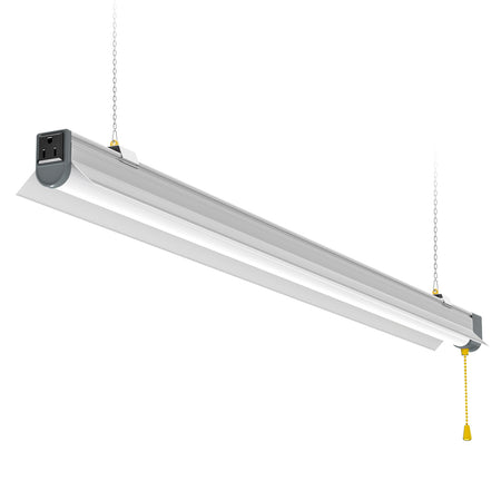 4FT Linkable LED Shop Light 60W, 7,800 Lumens, 5000K