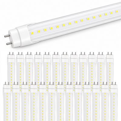 25 pack of 4 foot Type A+B LED T8 tubes with G13 bi-pin ends