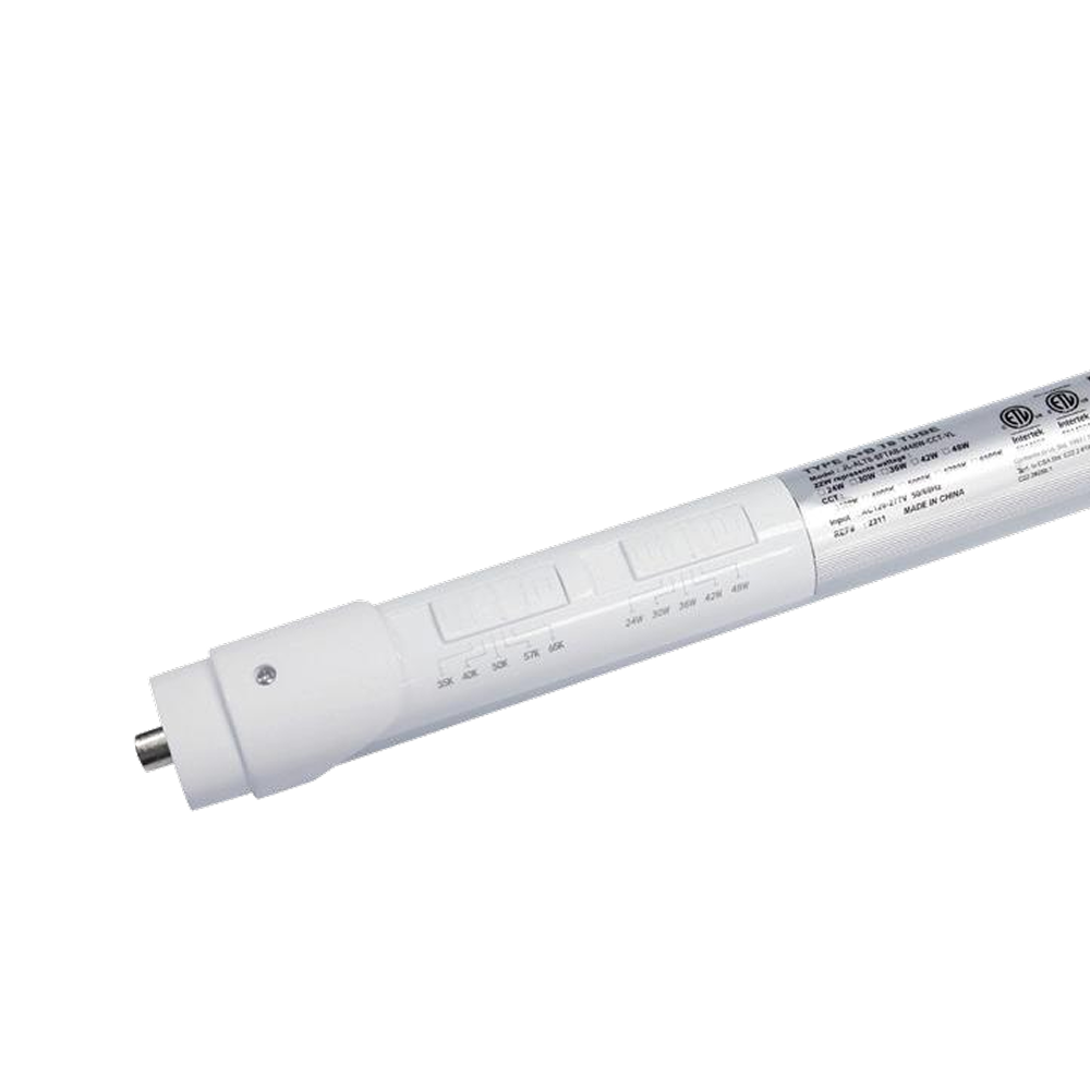 4FT Type A+B LED T8 tube light with 5CCT and selectable wattage