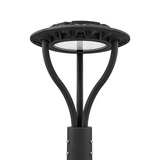 60/50/40/30/20W Selectable LED Post Top Light, 3CCT, Photocell