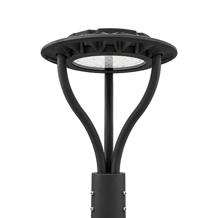 60/50/40/30/20W Selectable LED Post Top Light, 3CCT, Photocell