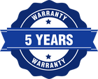 5‑Year Warranty