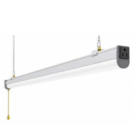 LED Shop Light 4FT Slim Linkable 60W, 7,800 Lumens, 5000K