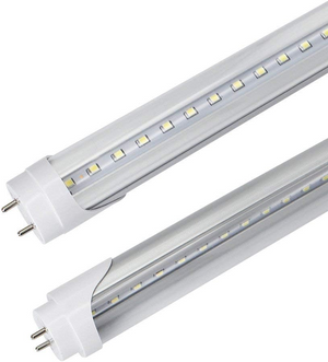 Clear cover option for Type A+B LED T8 tube light