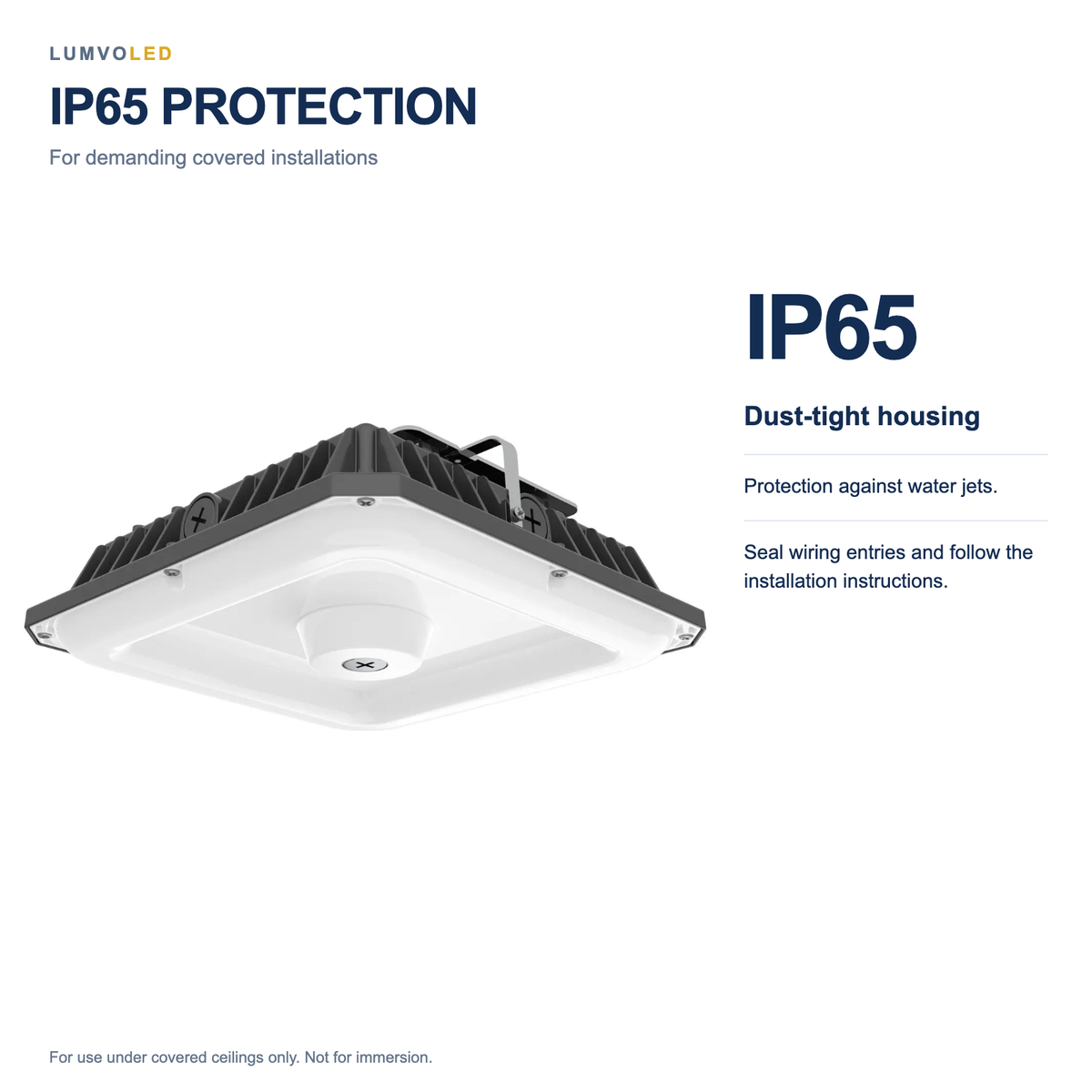 100W LED CANOPY — ip65