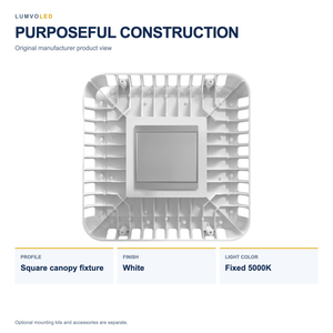 200W LED CANOPY — detail