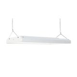 4-Pack 4ft Linear LED High Bay Light, 255-300W Selectable, 2CCT, 100-347V, 2.5mm Audio Jack Sensor Base