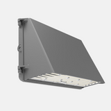 120/100/80W Full Cutoff LED Wall Pack, 3CCT, Photocell, 0-10V Dimmable
